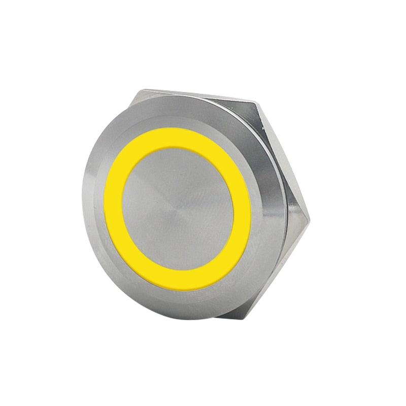 mini push button,6mm Short Stroke Mini Waterproof Metal Push Button Switch Power Led Light