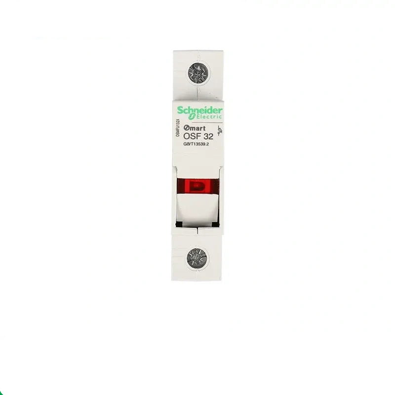 Schneider OSMFU132X Fuse Holder ,DIN Rail Fuse Holder, 1P 32A Fuse Holder with indicator