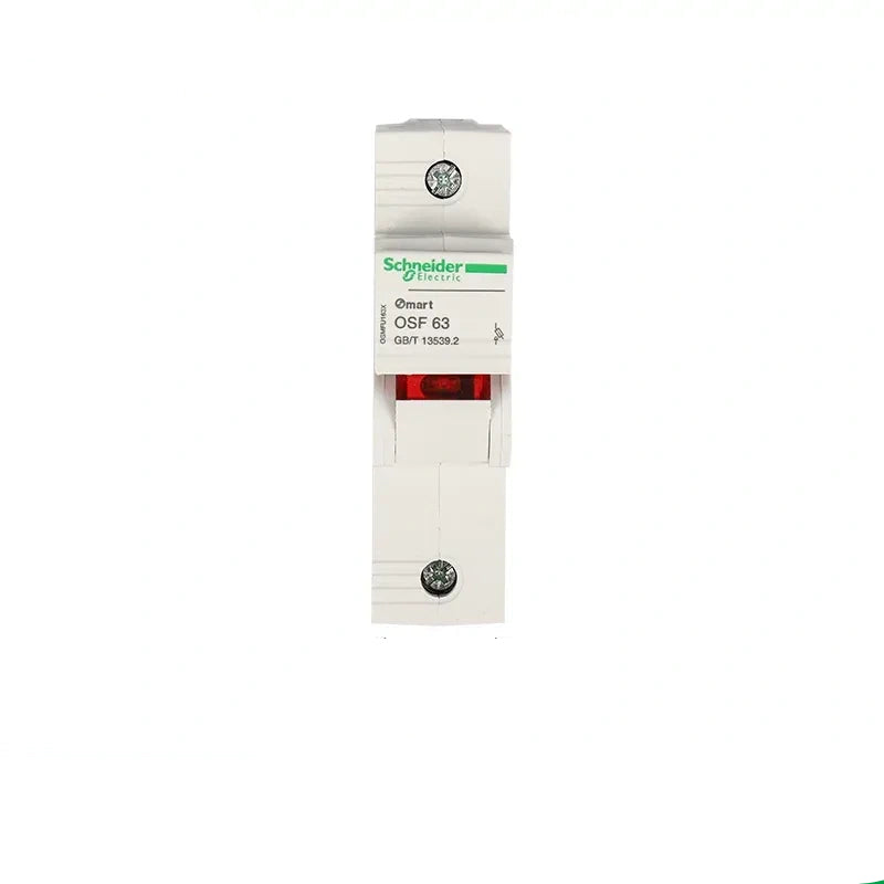 Schneider OSMFU163X Fuse Holder ,DIN Rail Fuse Holder, 1P 63A Fuse Holder with indicator