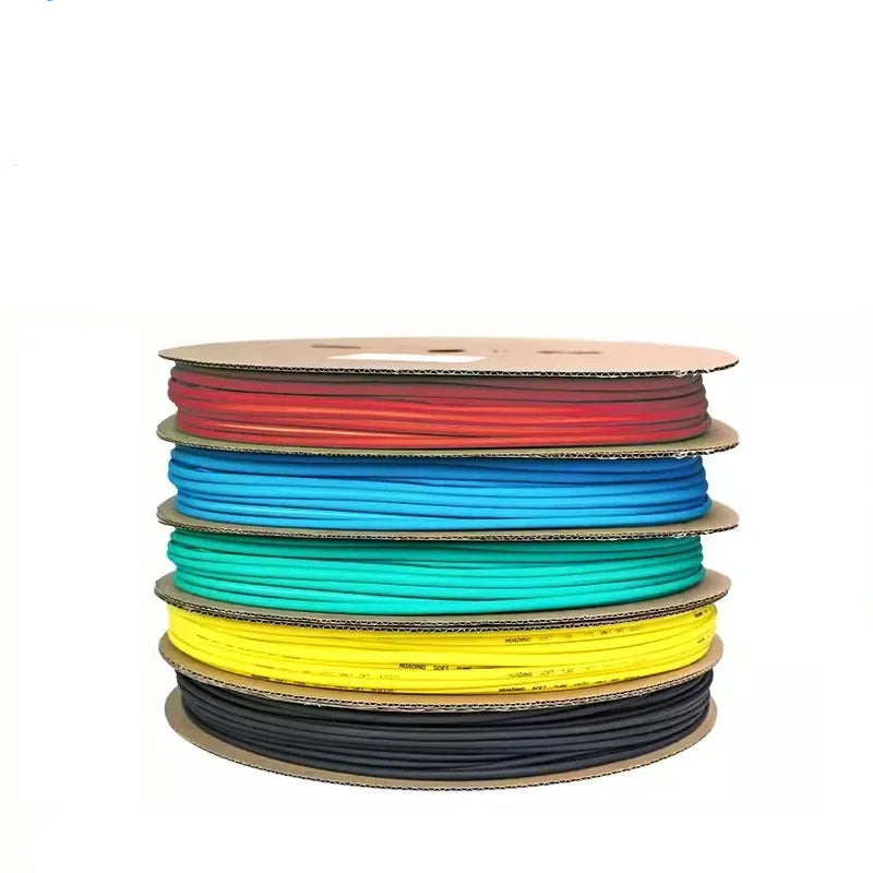 dia 1mm heat shrink tubing,25m/roll heat shrink tube,2:1 heat shrink sleeve,red/yellow/blue/green/black electrical insulation tube,10m/lot cable protective sleeve,2m/lot wire repair tube,after shrink 0.5mm polyolefin heat shrink tube