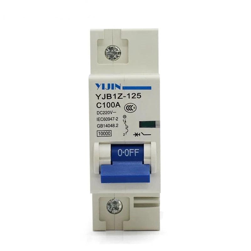 1P 100A DC220V DC Circuit Breaker for PV Solar System