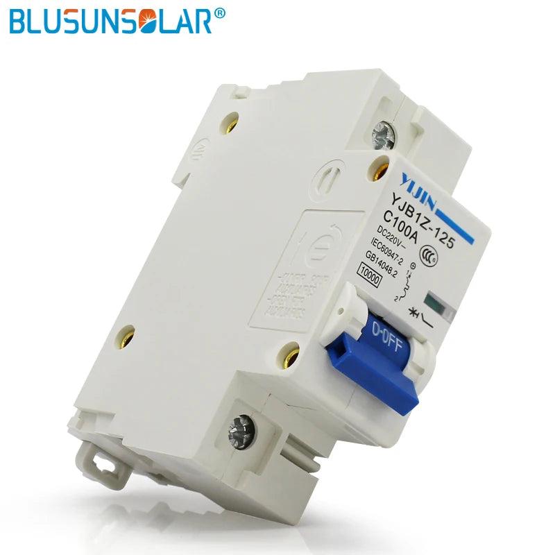 1P 100A DC220V DC Circuit Breaker for PV Solar System