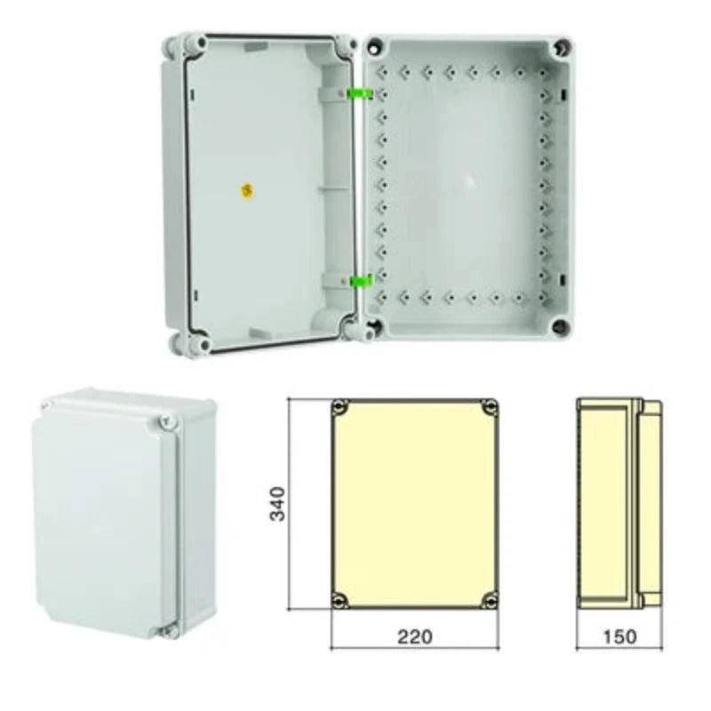 1Pcs Outdoor mobile portable power distribution box plastic waterproof industrial socket box portable power maintenance emptybox