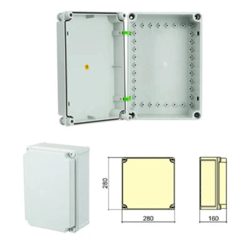 1Pcs Outdoor mobile portable power distribution box plastic waterproof industrial socket box portable power maintenance emptybox