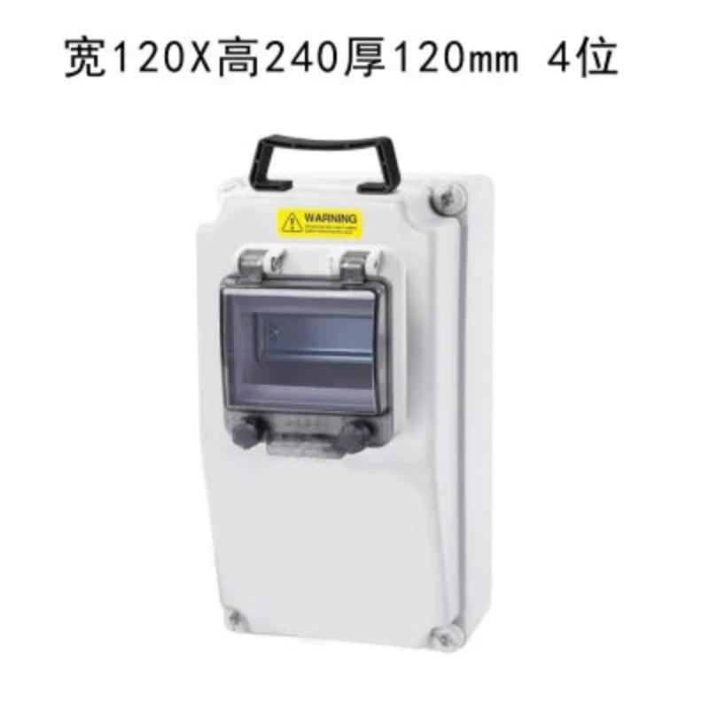 1Pcs Outdoor mobile portable power distribution box plastic waterproof industrial socket box portable power maintenance emptybox