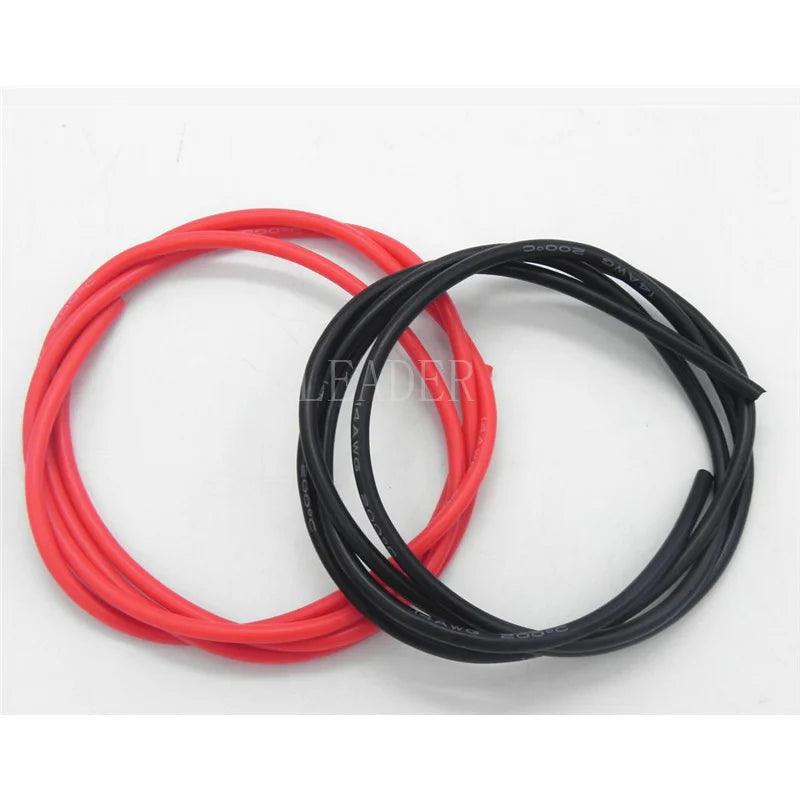 200 Meters/Roll 18/20WG High Temperature Soft Silicone Cable Tinned Copper Heatproof Silicone Silica Gel Wire Cable,18awg silicone wire,20awg silicone wire