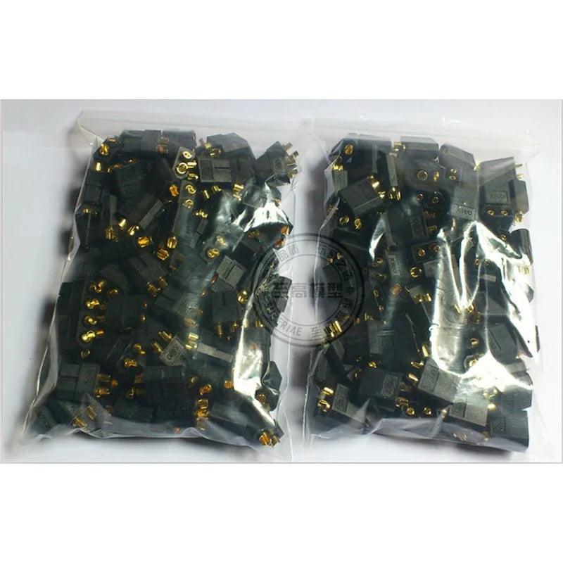 200 Pairs High Quality Black XT60 XT-60 XT 60 Plug Male Female Gold Plated Banana Plug