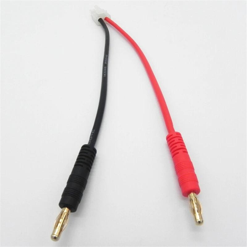 200pcs/Lot Tamiya  Plug  To 4.0 Banana Plug with High Temperature Silicone Wire 14AWG Cable 15cm Lenght Power Extension Cords