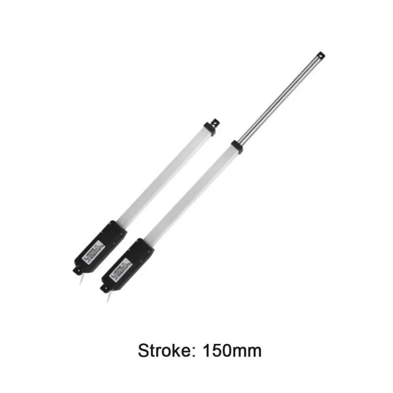 20N Linear Actuador 12V DC Stroke 50mm 100mm 150mm Electric Lineal Actuator and Remote Control Switch Pause