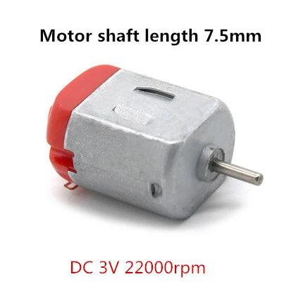 21pcs Micro 130 DC Motor For DIY Four-wheel Motor Scientific Experiments Free Shipping Russia DC3V 16500rpm