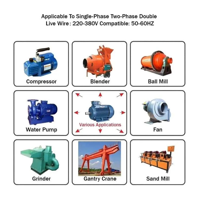 220V Single Phase Motor Soft Starter Module Controller 1KW2KW4KW6KW8KW Online Soft Starting Fan Pump Pressure Reducer Conveyor - electrical center b2c