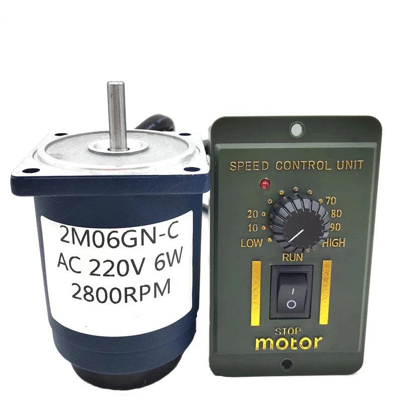 220V AC Motor 6W Single Phase High Speed 1400rpm 2800rpm Electric Motor Speed Controller Reversed For High-End Smart Devices