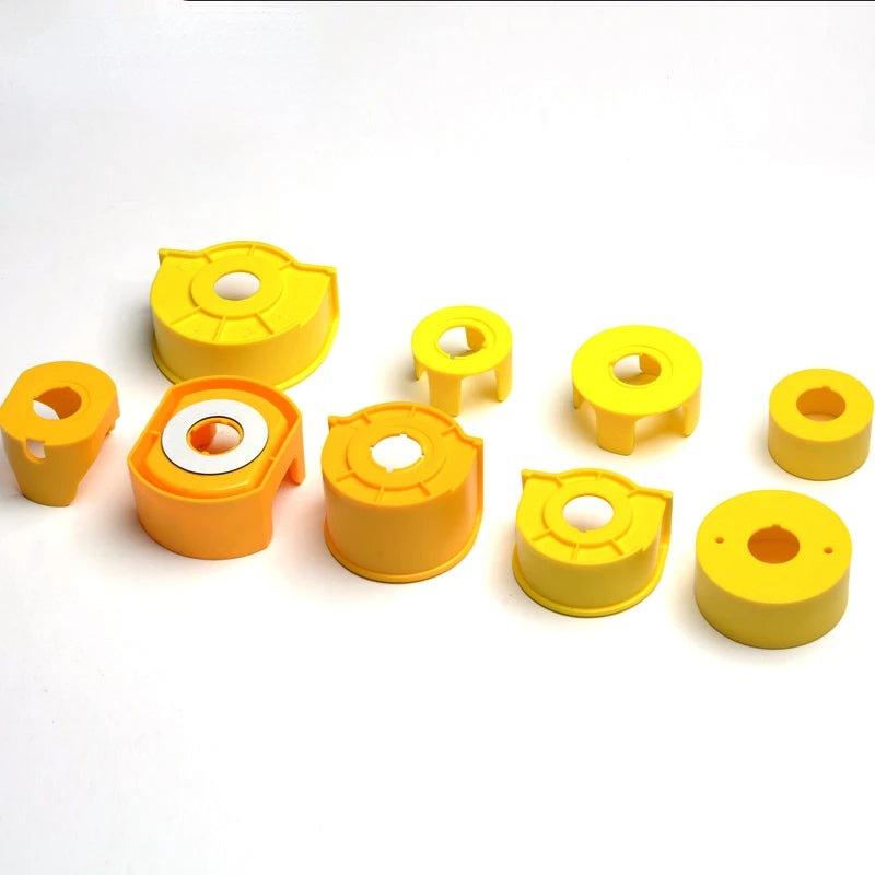 22mm yellow emergency stop button protection cover button switch emergency mushroom head protection seat protection cover ring