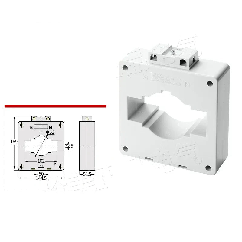 chint bh-0.66 current transformer,0.2 class high precision ct,current transducer 2500/5A 0.2Class 1 Primary Turn Bore ??100 for ???1650kW Motor,