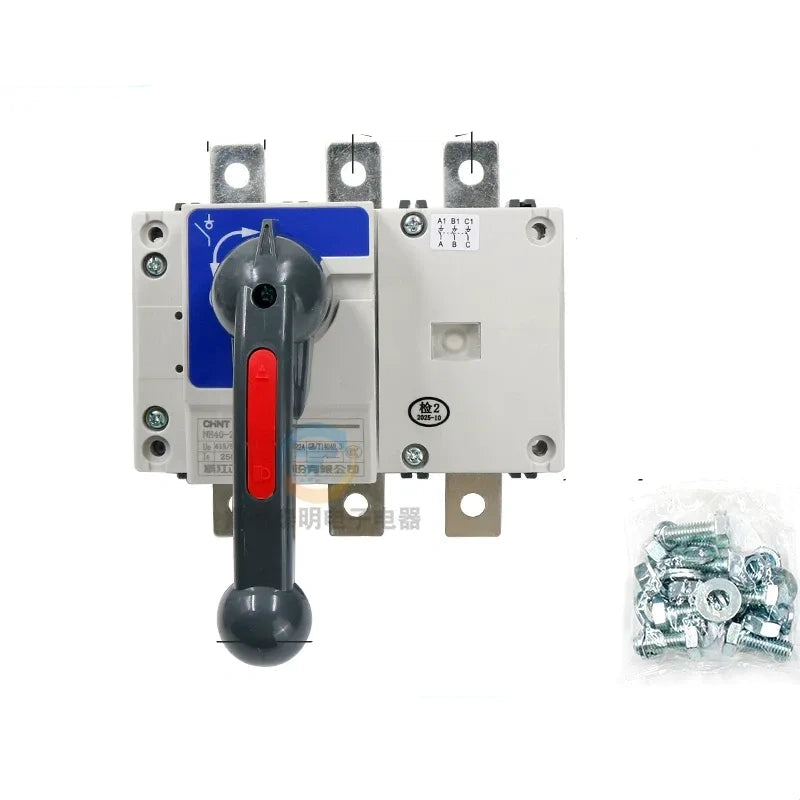 chint nh40 isolator switch,ac690v low voltage main isolation switch,distribution cabinet incoming isolator 3P 250A