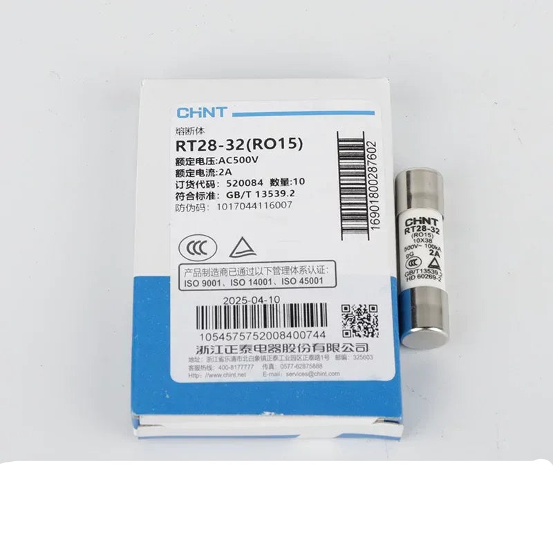 chint fuse link, rt28-32,10*38 2a