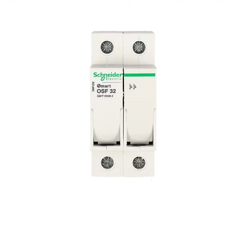 Schneider OSMFU232 Fuse Holder ,DIN Rail Fuse Holder, 2P 32A Fuse Holder without indicator