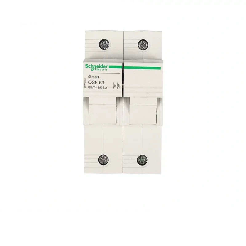 Schneider OSMFU263 Fuse Holder ,DIN Rail Fuse Holder, 2P 63A Fuse Holder without indicator
