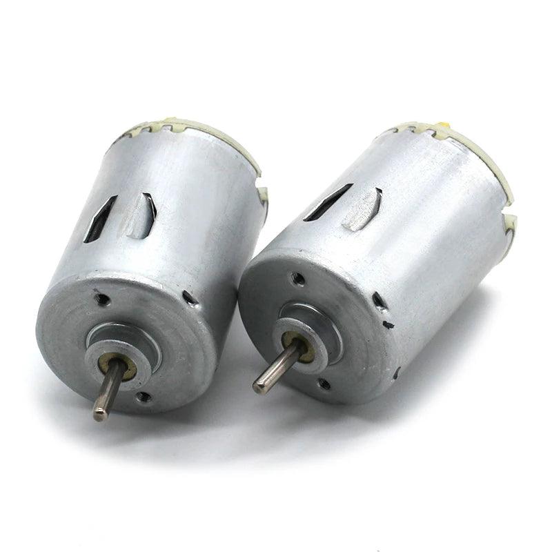 2pcs 540 Micro Motor Brush DC lMotor 12V 1850rpm Electric 6V 12 V Volt Moter DIY Toy Engine