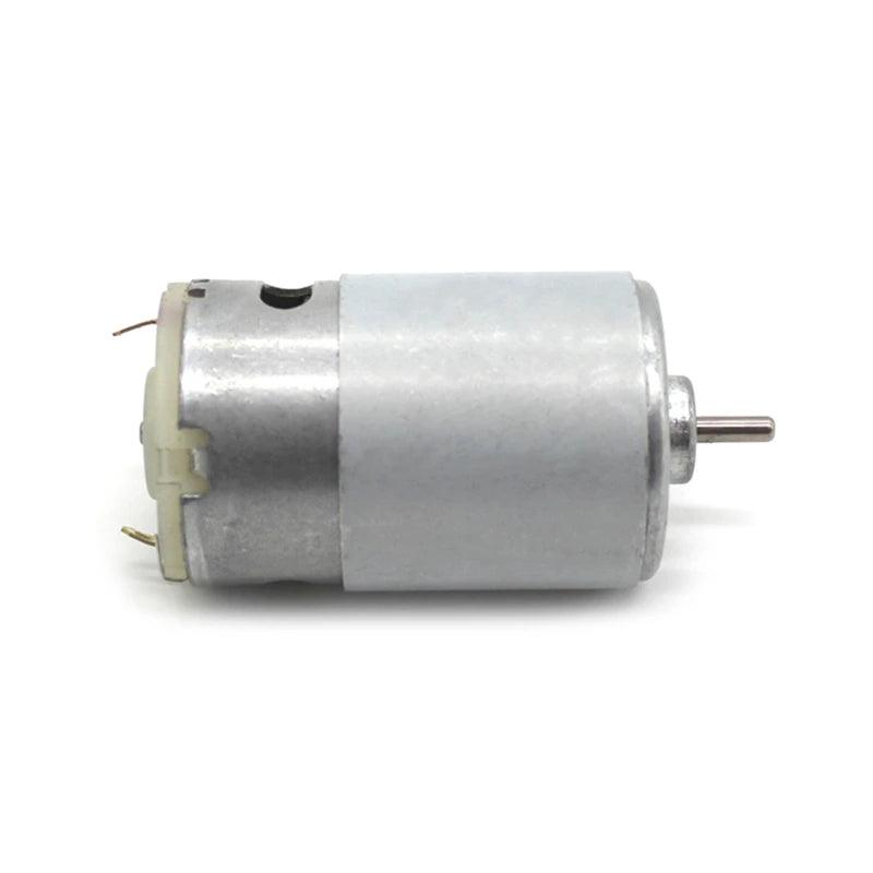 2pcs 555 High Speed DC Mini Motor Electric 12 V 24V 4000rpm 8000rpm PWM Motors DC12V High Torque Shaft Dia 3.175mm DIY Engine