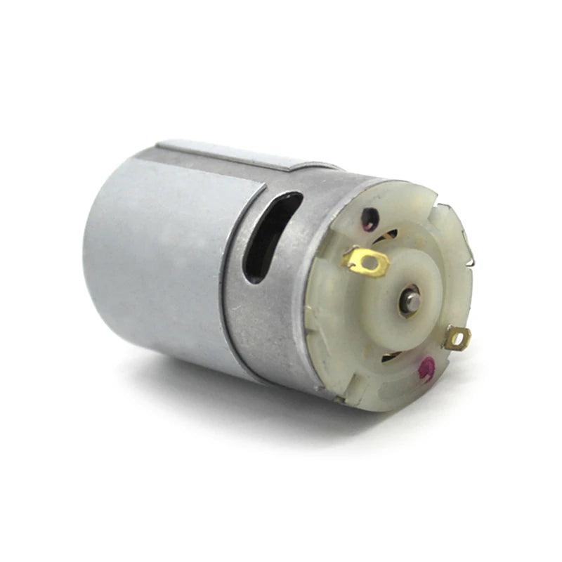 2pcs 555 High Speed DC Mini Motor Electric 12 V 24V 4000rpm 8000rpm PWM Motors DC12V High Torque Shaft Dia 3.175mm DIY Engine