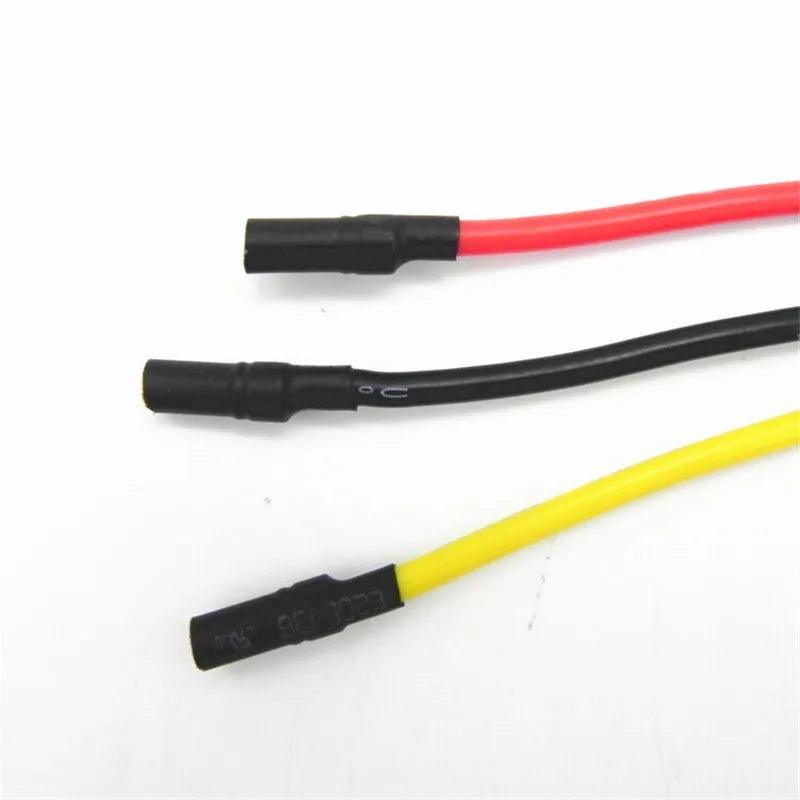 3.5mm Banana Bullet Female To 3.5mm Banana Bullet Male Charger Cable Connecotor Adapter 16AWG 150MM