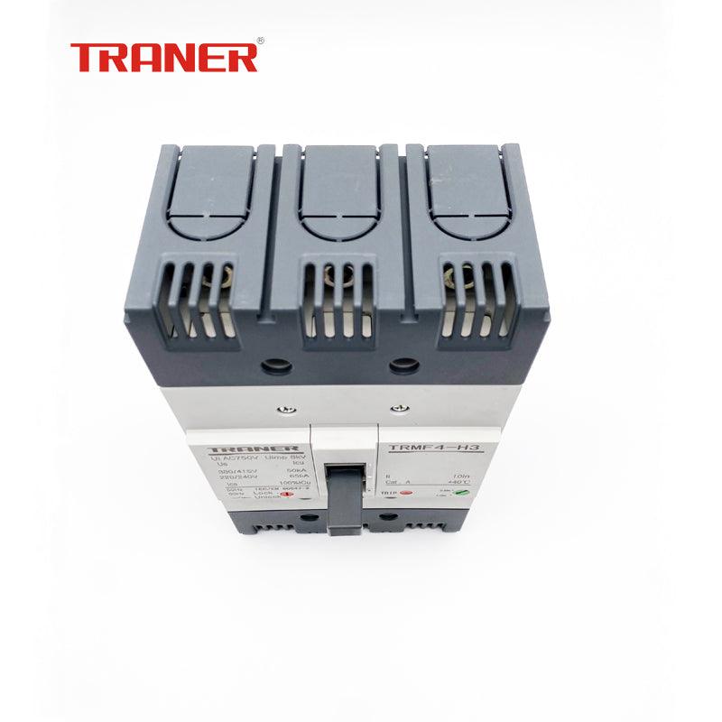 3 ขั้ว MCCB ปรับความร้อน TRMF4-250 230V / 50kA 3P 100-250A เบรคเกอร์กรณีแม่พิมพ์.