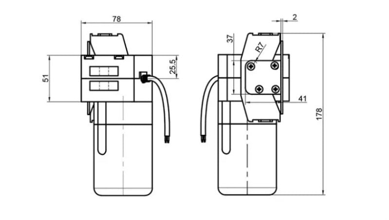 2000N Reciprocating Electric Linear Actuator