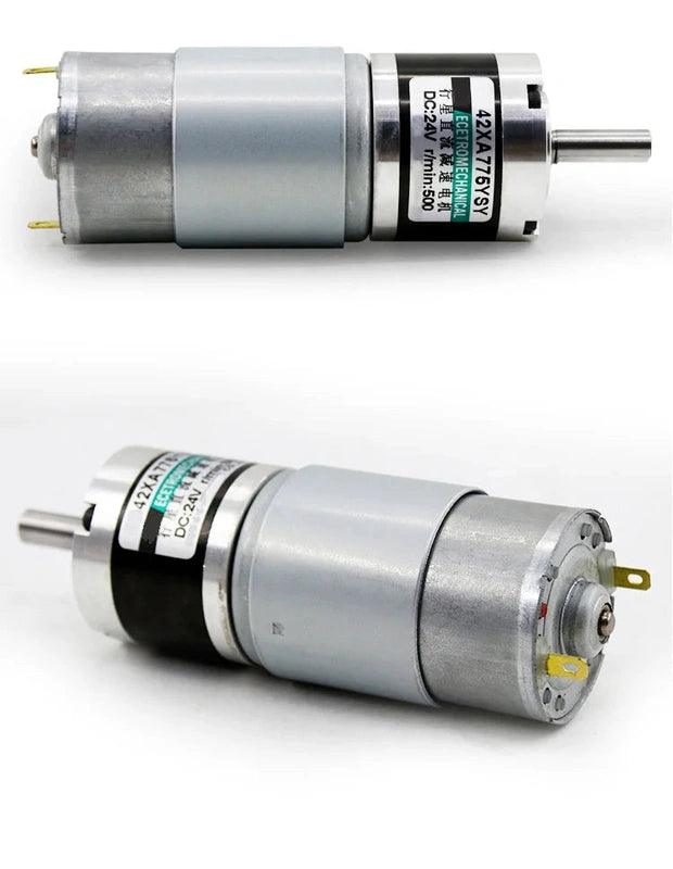 35W Planetary Gear Motor 12V 24V DC Reducer Motor 775 Slow Speed Forward And Reverse Speed Regulating Motor High Torque 180KG