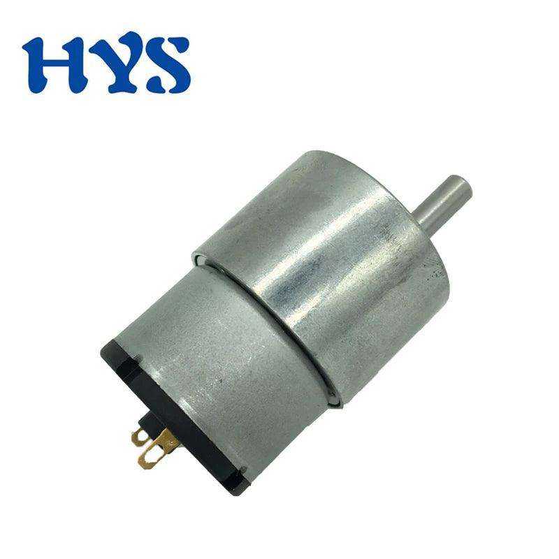 37mm 6V 12V 24V DC Moter 7RPM to 960RPM High Torque Metal Gear Box Electric Motor New Gearmotor PWM Speed Controller