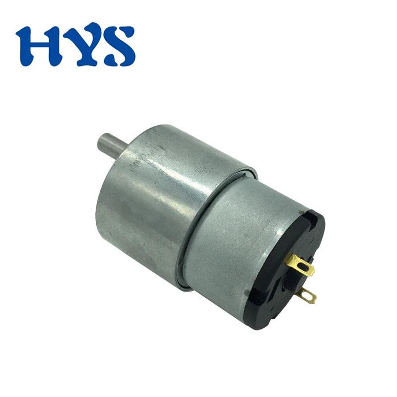 37mm 6V 12V 24V DC Moter 7RPM to 960RPM High Torque Metal Gear Box Electric Motor New Gearmotor PWM Speed Controller