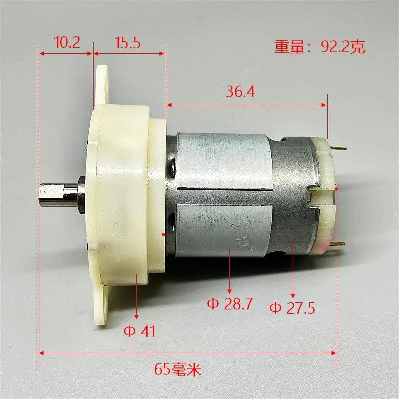 380 Reduction Motor 7W DC 3V 1550rpm Metal Geared Moter Electric Garlic Puree Machine/Auxiliary Food Machine Motor Meat Grinder