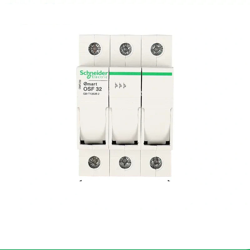 Schneider OSMFU332 Fuse Holder ,DIN Rail Fuse Holder, 3P 32A Fuse Holder without indicator