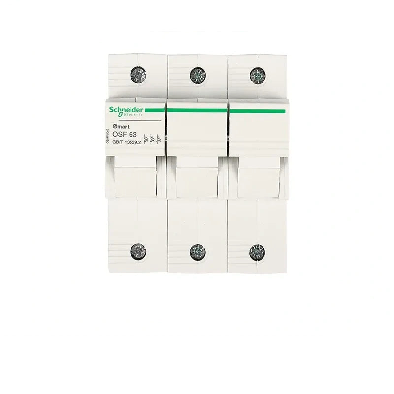 Schneider OSMFU363X Fuse Holder ,DIN Rail Fuse Holder, 3P 63A Fuse Holder without indicator