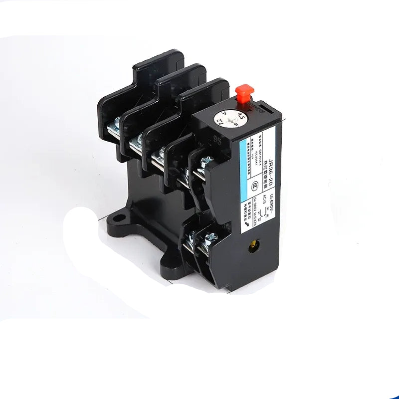 JR36 thermal overload relay, motor overload protector, phase loss protection relay,JR36-20 4.5-7.2a
