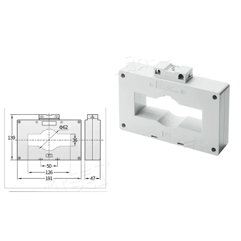 chint bh-0.66 current transformer,0.2 class high precision ct,current transducer 4000/5A 0.2Class 1 Primary Turn Bore ??120 for ???2300kW Motor,