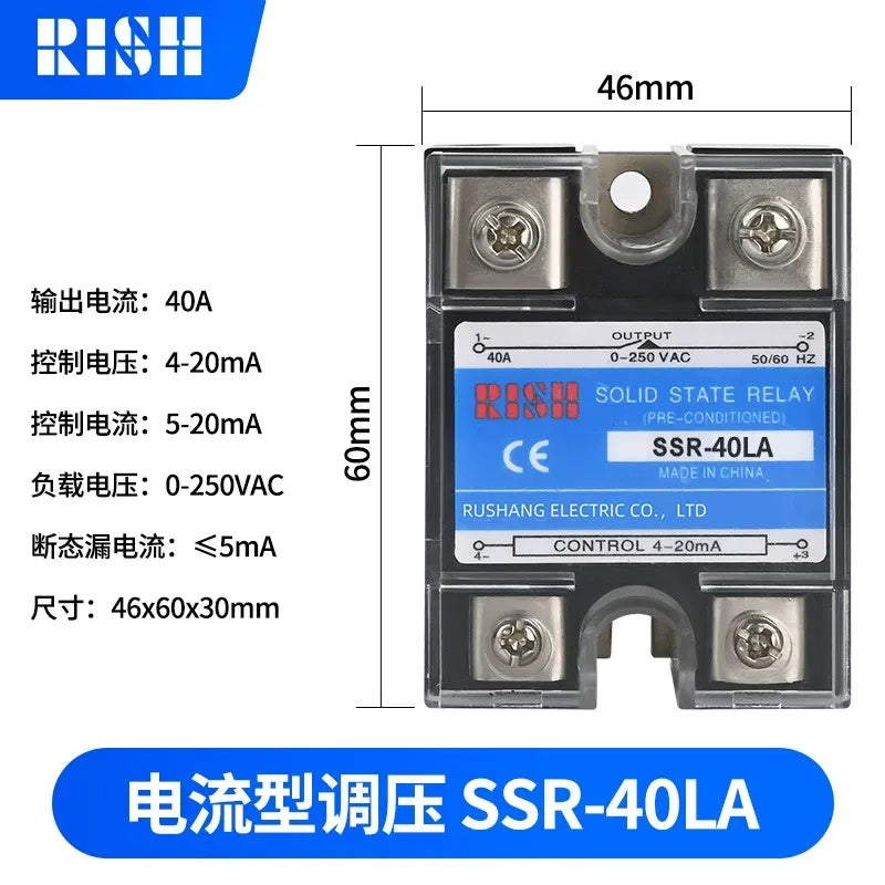 single phase AC voltage regulator, SSR-LA voltage regulator, SSR-40LA