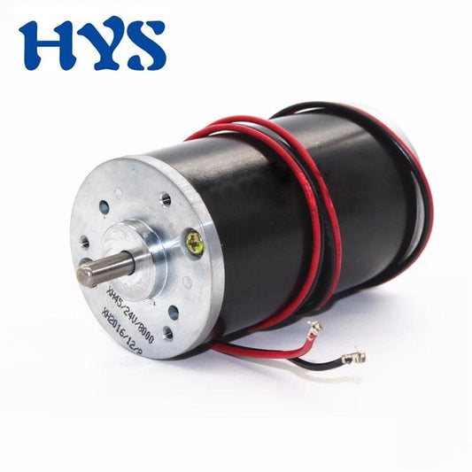 4575 Permanent Magnet DC Motor 30W 12V 24V 4000rpm 8000rpm High Speed Large Torque Micro Motors PWM Low Noise DIY Drill Cut