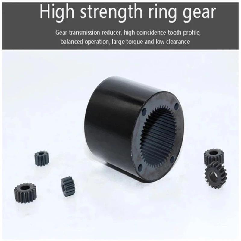 45MM Planetary Gear Box Reducer Motor Gear Bore Diameter 5mm Can Be Equipped With 895 4575 Moter High Torque All Metal Drill DIY