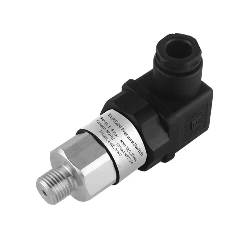 0.3-400Bar Hydraulic General Adjustable Pressure Switch Mechanical Gas Oil Water Piston NPT1/4&#39;&#39; Pressure Control Switch - electrical center b2c