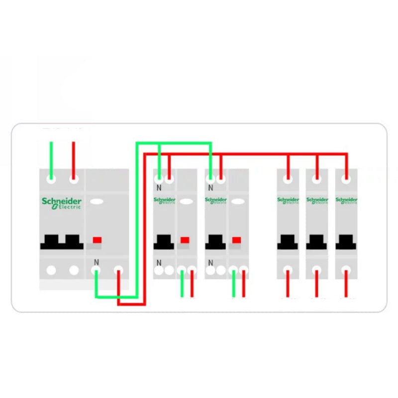 Schneider EA9RN Vigi Leakage Protection Circuit Breaker 1P-4P