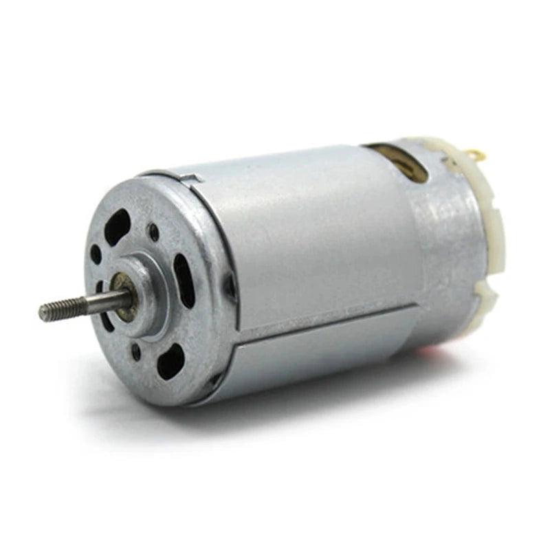 4pcs 390 DC Motor 7.4V 19500rpm High Speed Threaded Shaft 2.3mm Reversed Electric DIY Technology Toy Model Accessories RS390