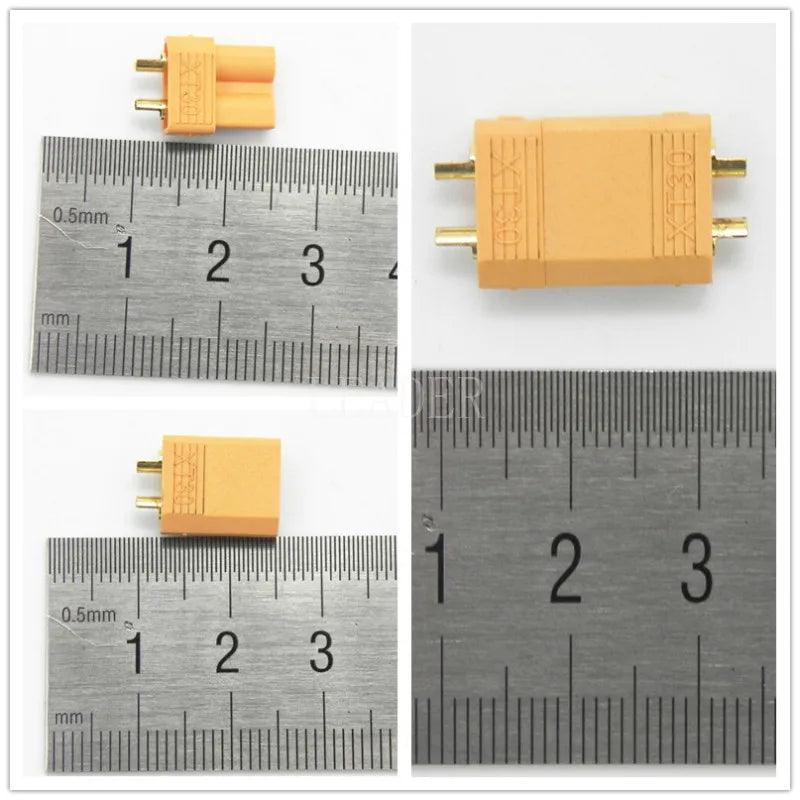 50 Pairs/lot New 2MM XT30 Plugs Male and Female Bullet Connector for RC Lipo Battery Terminal DZ0156