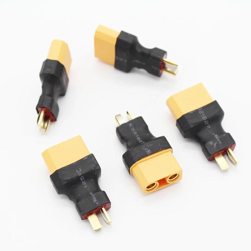 50 Pcs/lot T Plug Deans Male To Female XT90 Plug Connector No Wire Adapter for RC Plane Model DX0204