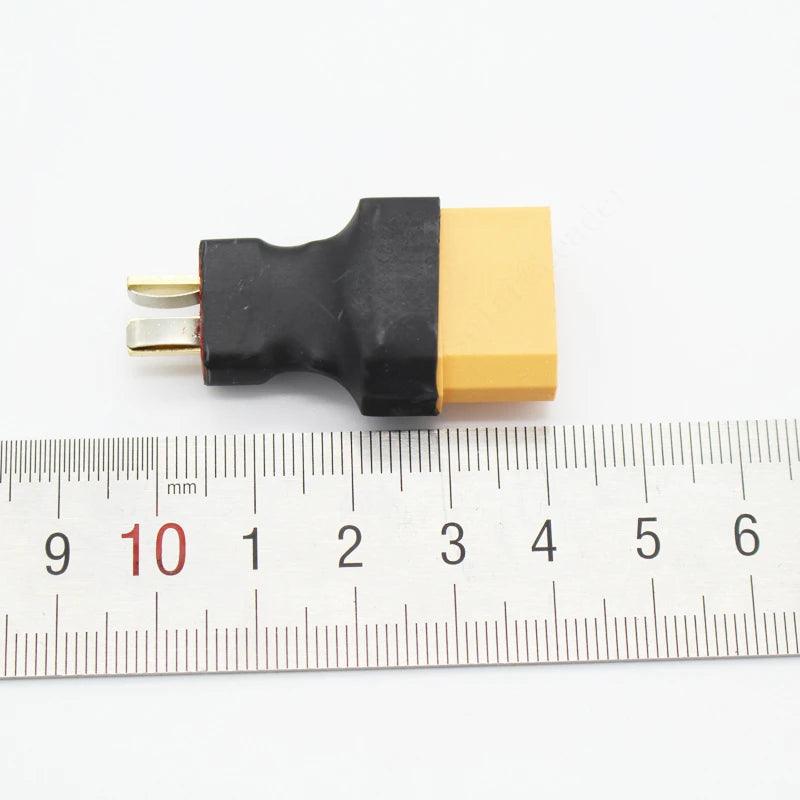 50 Pcs/lot T Plug Deans Male To Female XT90 Plug Connector No Wire Adapter for RC Plane Model DX0204