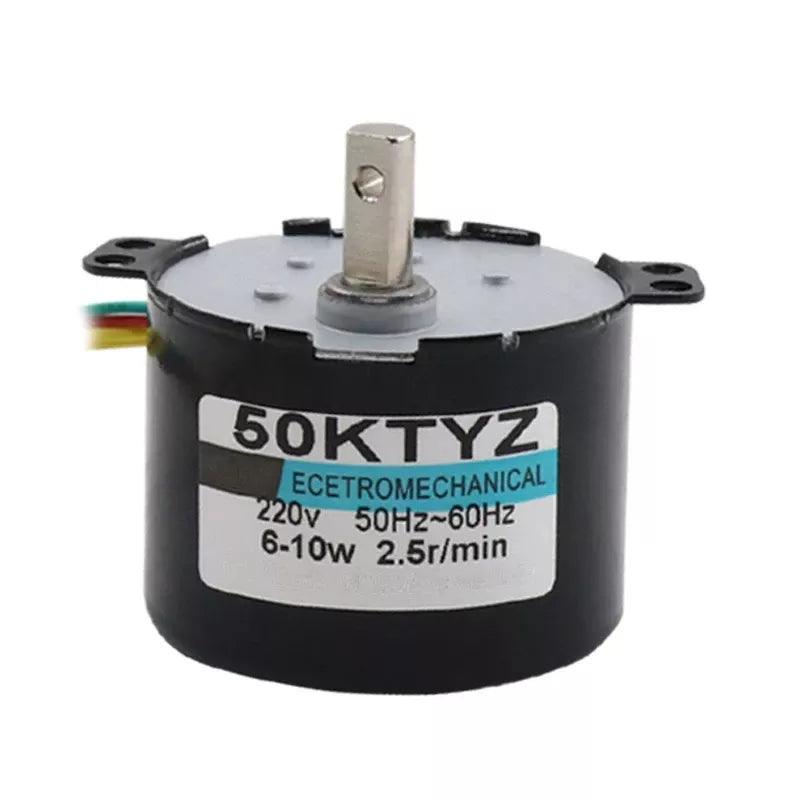 50KTYZ AC 110V 220V Synchronous Motor CW/CCW Mini Gear Motor Slow Speed 1-110rpm Permanent Magnet Reducer Moter Forward Reversed