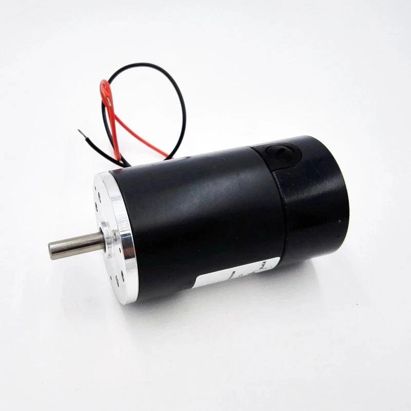 50SRZ-R 15W Tubular Motor 12V 24V DC Motor Round Shaft 2000RPM 3000RPM 4000RPM 5000RPM 6000RPM High Speed Low Noise Metal Motors