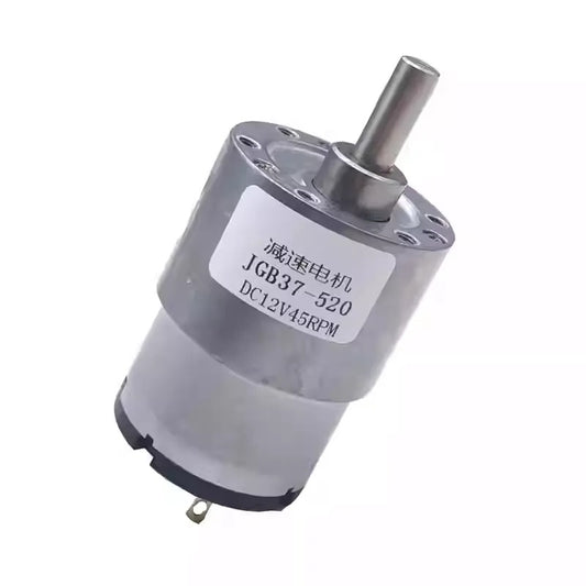 JGB37-520 DC Gear Motor 6V 12V 24V High Torque Metal Gear Low Speed Motor