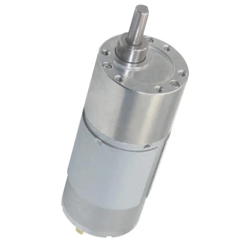 555 Gear Reduction Motor 12V Mini Electric Gearbox Motor 24V All Metal Gears Reversible Motor Reducer High Torque 35KG.cm