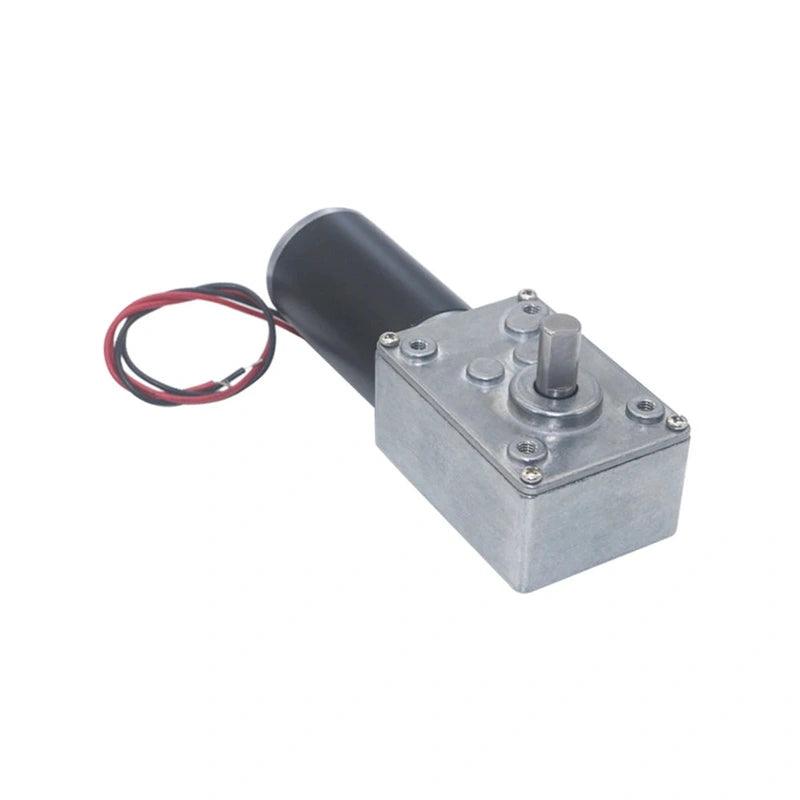 5840-31ZY 12V 24V DC Worm Gear Motor Reducer Powerful High Torque 12 Volt Electric Motor Reversed Gearbox Door Robot